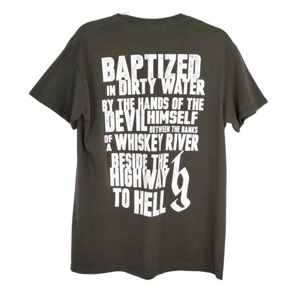 Brantley Gilbert Take It Outside Tour Band Tee Medium Crewneck Country Concert - Picture 2 of 6